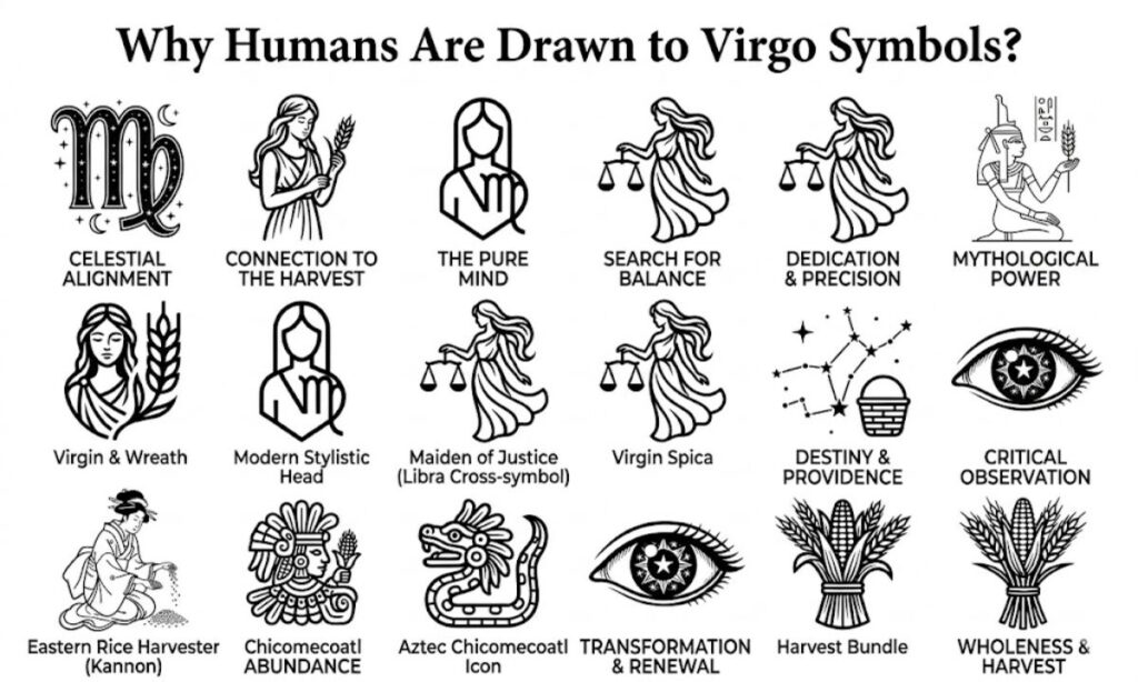 Why Humans Are Drawn to Virgo Symbols?