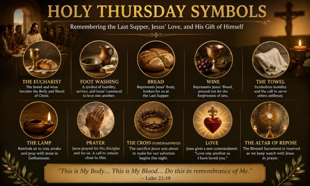 Holy Thursday Symbols