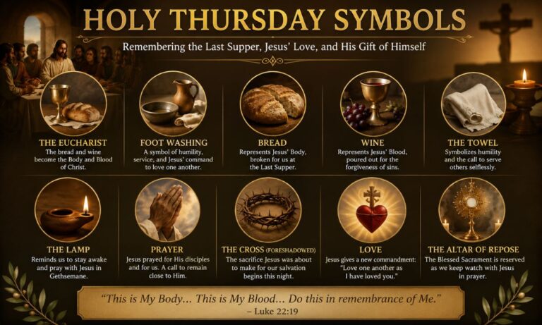 Holy Thursday Symbols