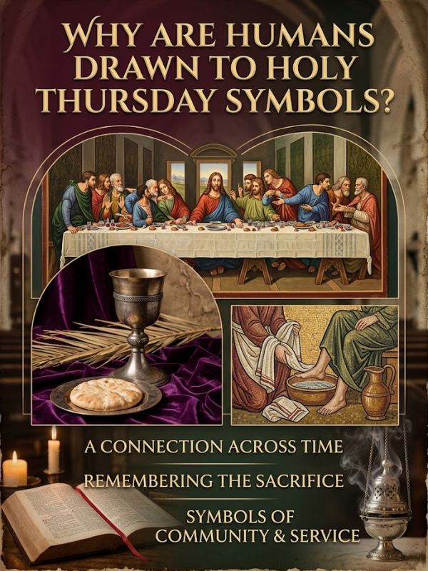 Why Are Humans Drawn to Holy Thursday Symbols?