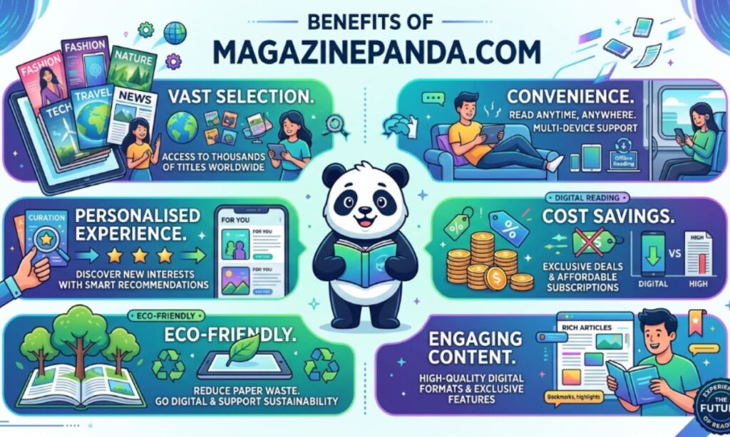Benefits of Magazinepanda com
