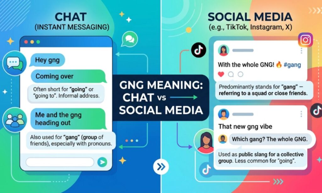 GNG Meaning in Chat vs Social Media