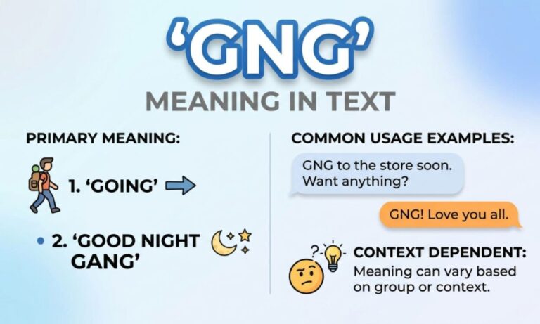 GNG Meaning in Text