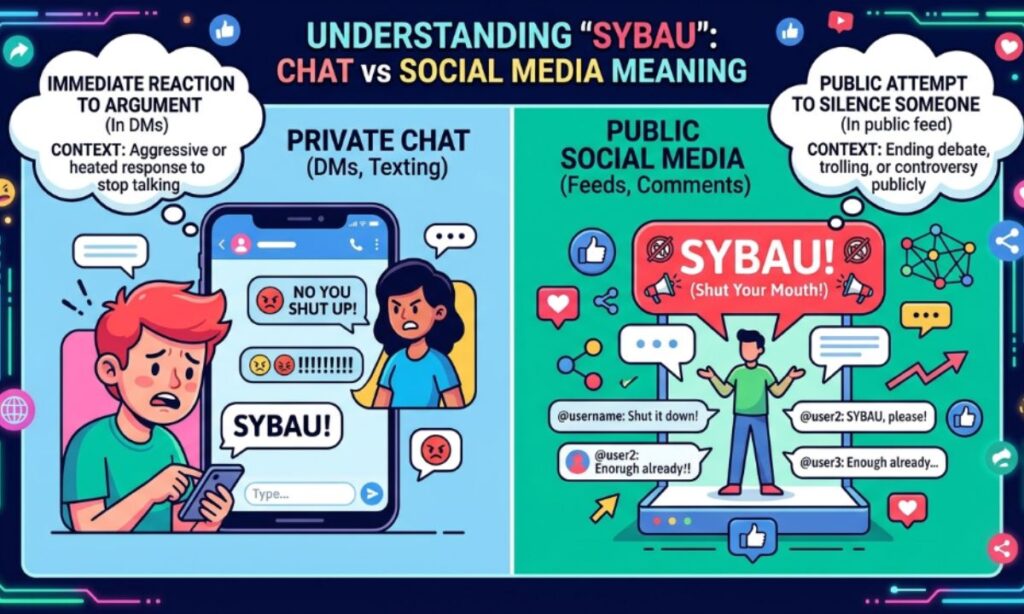 SYBAU Meaning in Chat vs Social Media