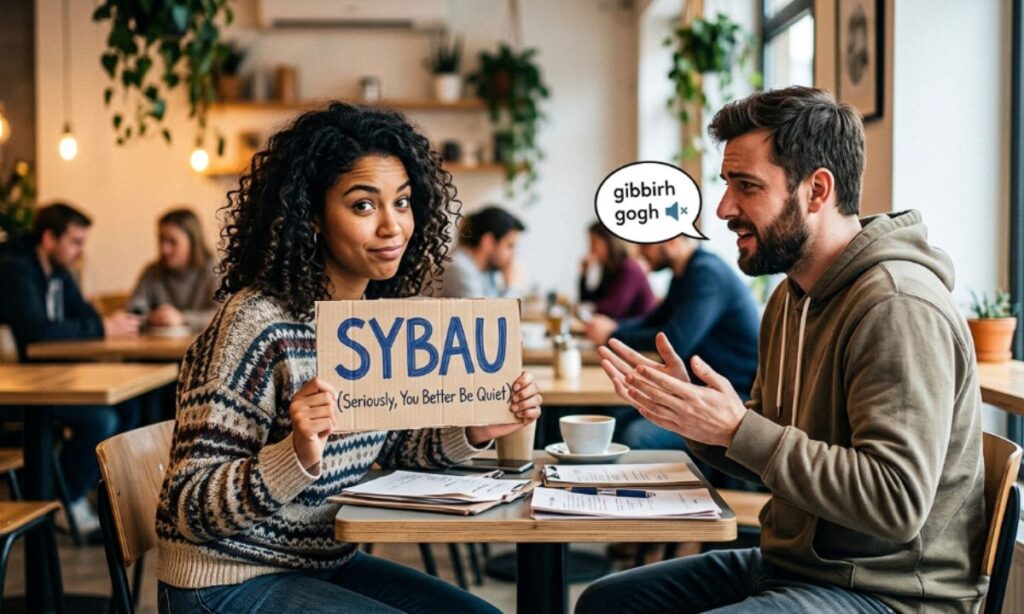 SYBAU Meaning in Text