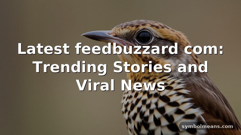 Latest feedbuzzard com