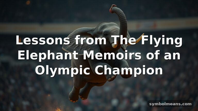 The Flying Elephant Memoirs of an Olympic Champion