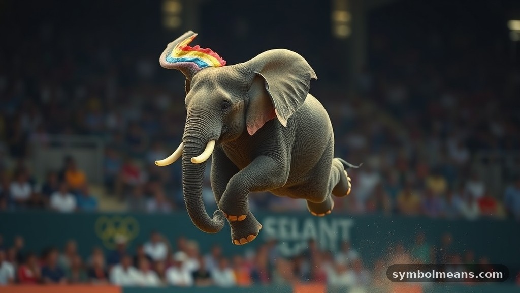 The Story Behind the Flying Elephant